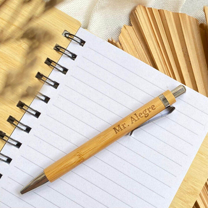 Personalized Wooden Pen Laser Engraved Customized Lazada PH
