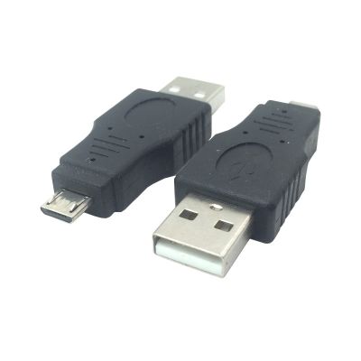 Adaptor USB 2.0 tipe A untuk pria 1 buah Adaptor USB mikro pria
