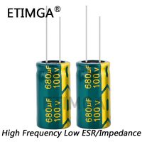 4PCS/LOT High Frequency Low Impedance 100v 680UF Aluminum Electrolytic Capacitor Size 16*30 680UF 20% WATTY Electronics