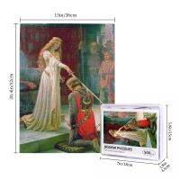 Edmund Blair Leighton - The Accolade, 1901 Wooden Jigsaw Puzzle 500 Pieces Educational Toy Painting Art Decor Decompression toys 500pcs