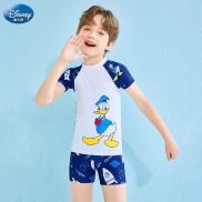 Disney Disney trẻ em áo tắm bé trai 2023 mùa hè phong cách mới ngắn tay