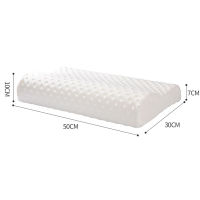 Memory Foam Bedding Pillow Orthopedic Neck Protection Slow Rebound Wave Shape Pillow Sleeping Pillows 50*30CM Relax The Cervical