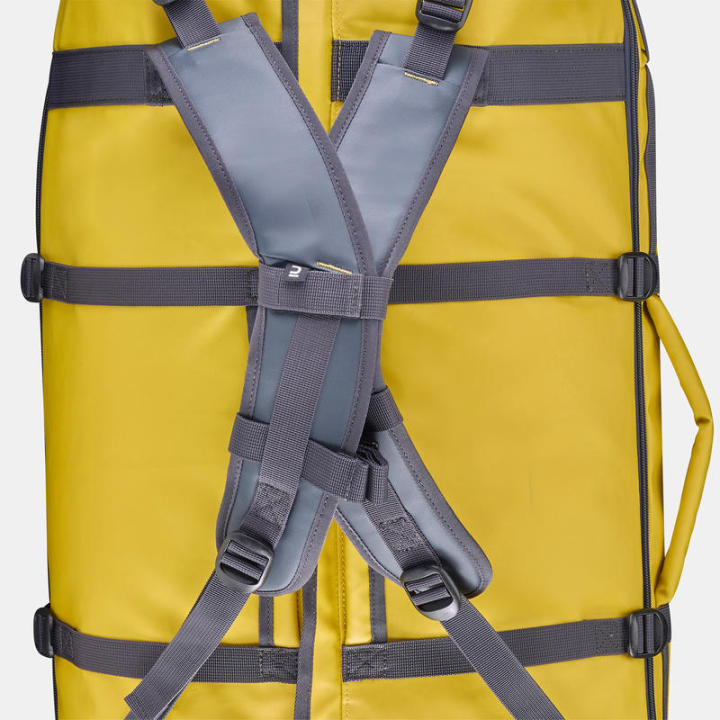 พร้อมส่ง-กระเป๋าแบบขยายพื้นที่ได้-trekking-carry-bag-80-l-to-120-l-duffel-500-extend