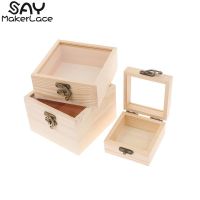 Wooden Boxes Lids Jewelry