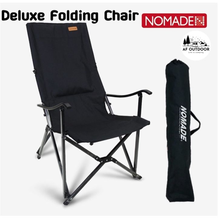 พร้อมส่ง-nomade-korea-เก้าอี้สนามพับได้-เก้าอี้พับอลูมิเนียมน้ำหนักเบา-รับน้ำหนักได้-120-kg-แข็งแรง-น้ำหนักเบา-ของแท้