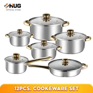 12pcs Pots and Pans Set, Nonstick Cookware Set Detachable Handle, Kitchen  Cookware Sets, RV Cookware Set, Dishwasher/Oven Safe