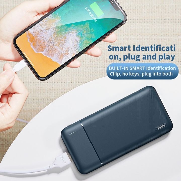 remax-rpp-96-แบตสำรอง-power-bank-รุ่นใหม่-ล่าสุด-10000mah-2usb-แบตสำรองรุ่นใหม่-ของแท้100-พร้อมส่ง