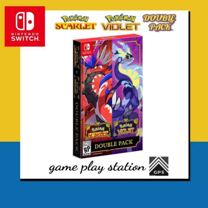 Nintendo Switch Pokemon Scarlet & Violet Double Pack ( English Asia ...