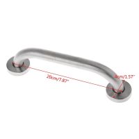 D0AC Stainless Steel Bathroom Shower Support Wall Grab Bar Safety Handle Towels Rail 20cm Cleaning Tools