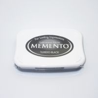 【CC】 MEMENTO Inkpads TUXEDO BLACK Lasting Fade-resistant Dye Ink ME-900 Japan