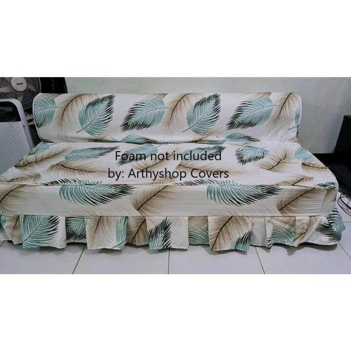 (sofa position only) Printed Seat cover for Uratex Sofa bed Lazada PH