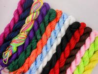 【YD】 14 Rolls Rattail 1.0mm Diameter Jewelry Beading Shamballa Cord Mixed Chinese Knot Beads Ropes String