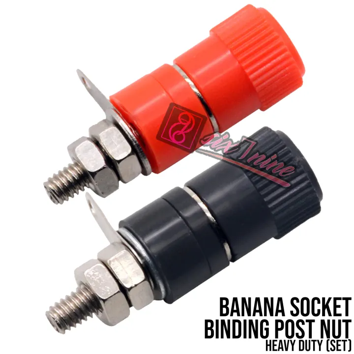 Banana Socket Binding Post Nut (SET) Lazada PH