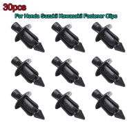 、‘】【； 30Pcs Plastic Bicycle Fairing Rivet Setting Panel Fastener Clips For Honda Fastener Clips For Honda Suzukii Kawasakii