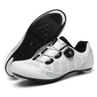 【Ready】? Cycling shoes lock shoes outdoor road bike non-lock hard sole mens mountain bike non-lock casual spinning shoes