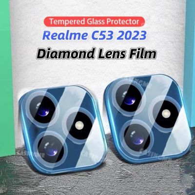 ✇☫ กระจกนิรภัยกันรอยเลนส์กล้อง แบบใส สําหรับ C53 2023 C55 C 53 53C RealmeC53 5G