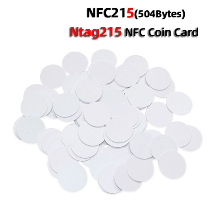 10ชิ้น-nfc-ป้ายเหรียญ-ntag215-13-56mhz-ntag-ป้าย215ป้าย-rfid-เบาพิเศษขนาดเส้นผ่าศูนย์กลาง25มม