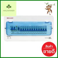 ชุดตู้คอนซูมเมอร์ยูนิต 50 แอมป์ 12ช่อง พร้อมกันไฟรั่ว/ไฟดูด รุ่น PREMIUM RACERCONSUMER UNIT SET 12 WAYS MAIN 50A +RCBO PREMIUM RACER **พลาดไม่ได้แล้วจ้ะแม่**