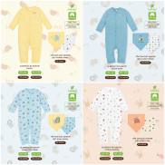 CHÍNH HÃNG Body liền quần cotton cao cấp trẻ em Lullaby