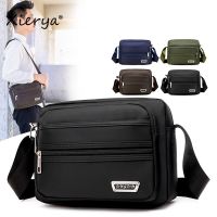 Xierya Men Crossbody Bag Black Collection Bags for Men Leisure Shoulder Messenger Bag Satchel Business Man Oxford Packs