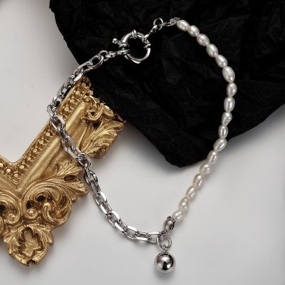 [COD] S2028 European and Luxury Sterling Womens with Rice Beads