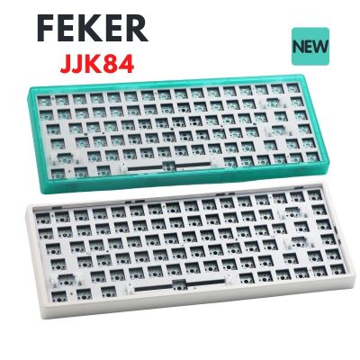 ✇❃ Feker JJK84 T1 ชุดคีย์บอร์ดไร้สาย 84 3 โหมด สําหรับ Cherry Gateron Kailh ik75