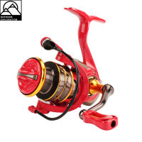 Outdoor Exploration Spinning Fishing Reel Non-Slip 6.4:1 Gear Ratio 8Kg Max Drag Lure Fishing Tackle With Reversible Handle