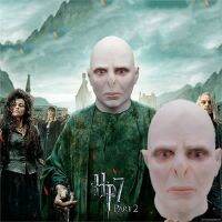 Cross-border Harry Potter Big BOSS Latex Headgear Props New Horror Thriller Voldemort Movie Peripheral Mask cosplay