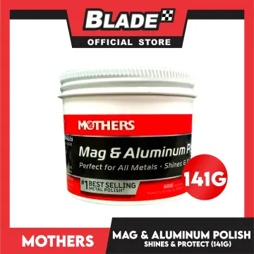  Mothers Metal Polish, 5 oz Mag and Aluminum Polish (2