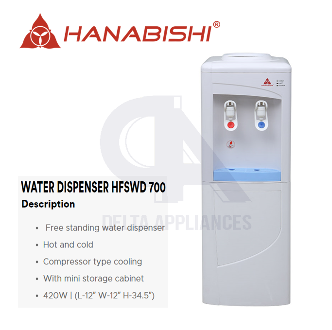 Hanabishi HFSWD 700 Water Dispenser Lazada PH