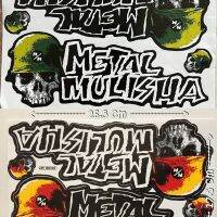 Metal Mulisha สติกเกอร์ เคลือบกันน้ำ ไดคัท มอเตอร์ไซด์ รถซิ่ง รถแข่ง บีกไบค์ Waterproof Decal Sticker