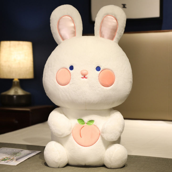 hot-ตุ๊กตาของเล่นตุ๊กตากระต่ายตุ๊กตาผ้าหมอนขนาดใหญ่กระต่ายสีขาวหูยาวของขวัญสาวขายส่ง