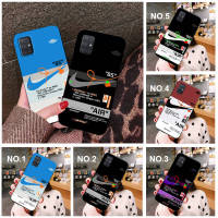 Casing หรับ OPPO F5 A73 F7 F9 Pro A7X F11 F17 F19 A74 A95 Pro Find X3 Pro Lite Neo R9 R9s F1 Plus A76 Reno 7 7Z 6Z W261 Nike Sawg Air Pattern Phone เคสโทรศัพท์