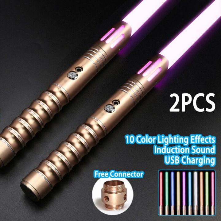 lightsaber-ดาบเลเซอร์-rgb-โลหะของเล่นดาบโค้งแสง7เปลี่ยนสีได้แบบอักษรเสียงสำหรับเด็ก-foc-ของเล่นระเบิด-foc-ของเล่นดาบเลเซอร์ของขวัญจาก-jedi