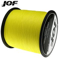 [HUYE Outdoor Store] JOF 1000เมตร500เมตร300เมตร100เมตร PE สายการประมงถัก4 S Trand 10-1200LB M Ultifilament สายการประมงสำหรับปลาคาร์พตกปลาลวด