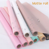 60cm*11yards Roll New Color Fog Flowers Wrapping Paper Thick Waterproof Papers Bouquet Gift Packaging Materials Pearl Papers