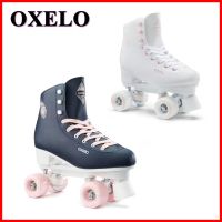 OXELO รองเท้าโรลเลอร์สเก็ตลีลา รองเท้าสเก็ตล้อคู่