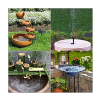 Solar Power Fountain Pump Water Pump for Bird Bath Garden Backyard Pool Solar Powered Water Fountain Pump