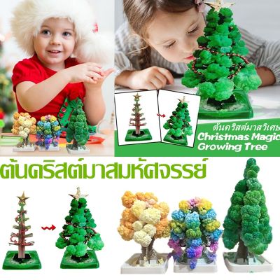 【Smilewil】ต้นคริสต์มาส ต้นไม้วิทยาศาสตร์ ของเล่น Magic Growing Christmas Tree ของขวัญคริสต์มาส