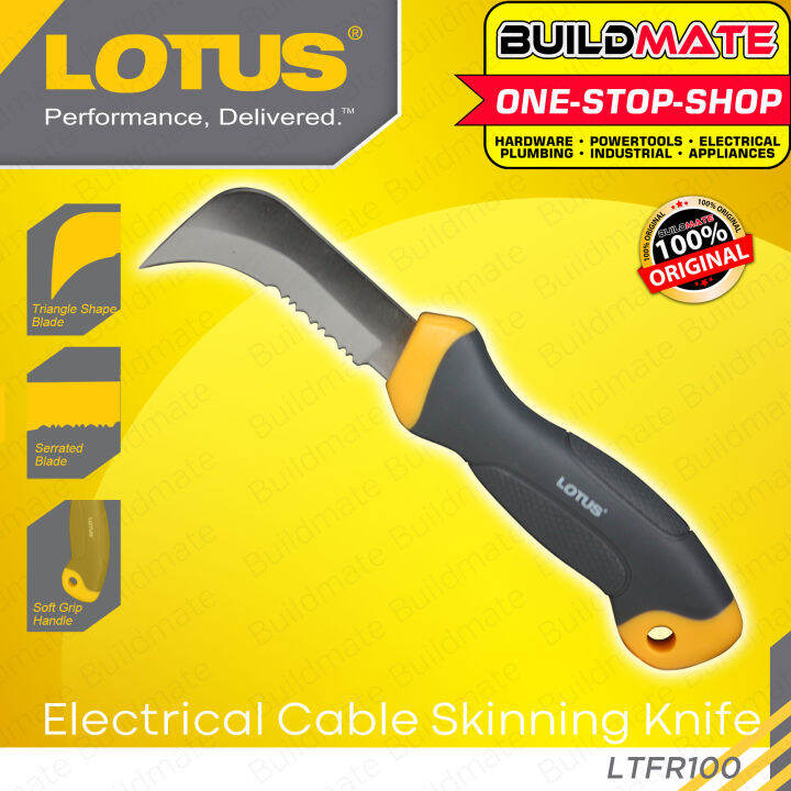 LOTUS Electrical Cable Skinning Knife Utility Knife Lockback
