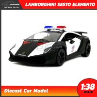 Naynaeshop โมเดลรถเหล็ก โมเดลรถตำรวจ Diecast Police Car Model รถเหล็กของสะสม