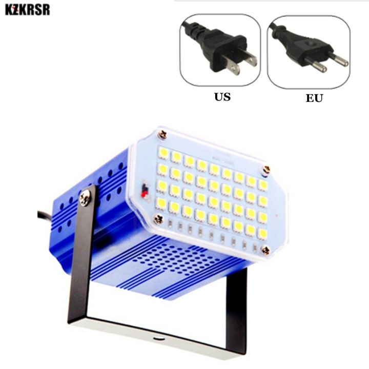 worth-buy-kzkrsr-แฟลช-ac85-265v-36-led-ไฟดีเจดิสโก้เครื่องช่วยฟังสโตรโบสโคปควบคุมดนตรีไฟ-led-สำหรับการแสดงเอฟเฟกต์เที่ยวกลางคืน