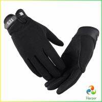 Harper ถุงมือมอเตอร์ไซค์ รุ่น 5.11 ไบค์เกอร์  Non-slip gloves