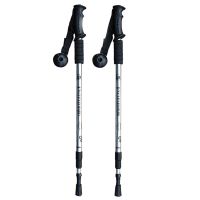 Climbing Sticks Telescopic Trekking Hiking Poles Mountaineering Walking Sticks Retractable Walking Cane Hiking Trekking Supplies