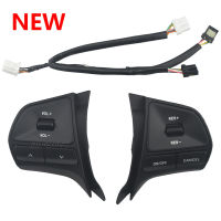 ndnew ปุ่มพวงมาลัยสำหรับ KIA K2 Rio 2011 2012 2013 2014 Cruise Control Remote Volume Bluetooth Car Switches