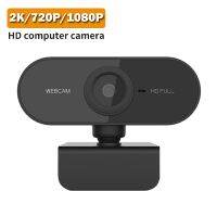 ✻◐ HD 1080P/2K Webcam Mini Computer PC WebCamera with Microphone Rotatable Cameras for Live Broadcast Video Calling Conference Work