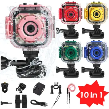 GoPro HERO 10 Black Underwater Action Camera 4K 5.3K60 Video, Helmet Sports  Cam 23MP Photos