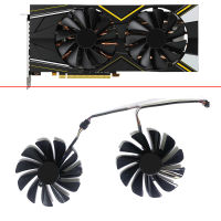 2ชิ้น95มิลลิเมตร CF1010U12S FDC10U12S9-C 4PIN ลูกปืนคู่ Radeon RX 5700 XT GPUs พัดลมสำหรับ ASRock Radeon RX 5700 XT ชาเลนเจอร์ D 8กรัม OC