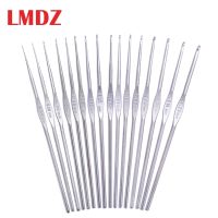 【CC】 LMDZ 1Pcs Metal Handle Crochet Knitting Needles Small Sizes 0.5-2.7mm for Knit