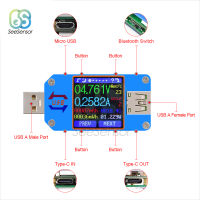 UM24 UM24C UM25 UM25C UM34 UM34C Voltage Current Meter USB 2.0 Micro USB Type-C LCD Voltmeter Ammeter Battery Charge USB Tester